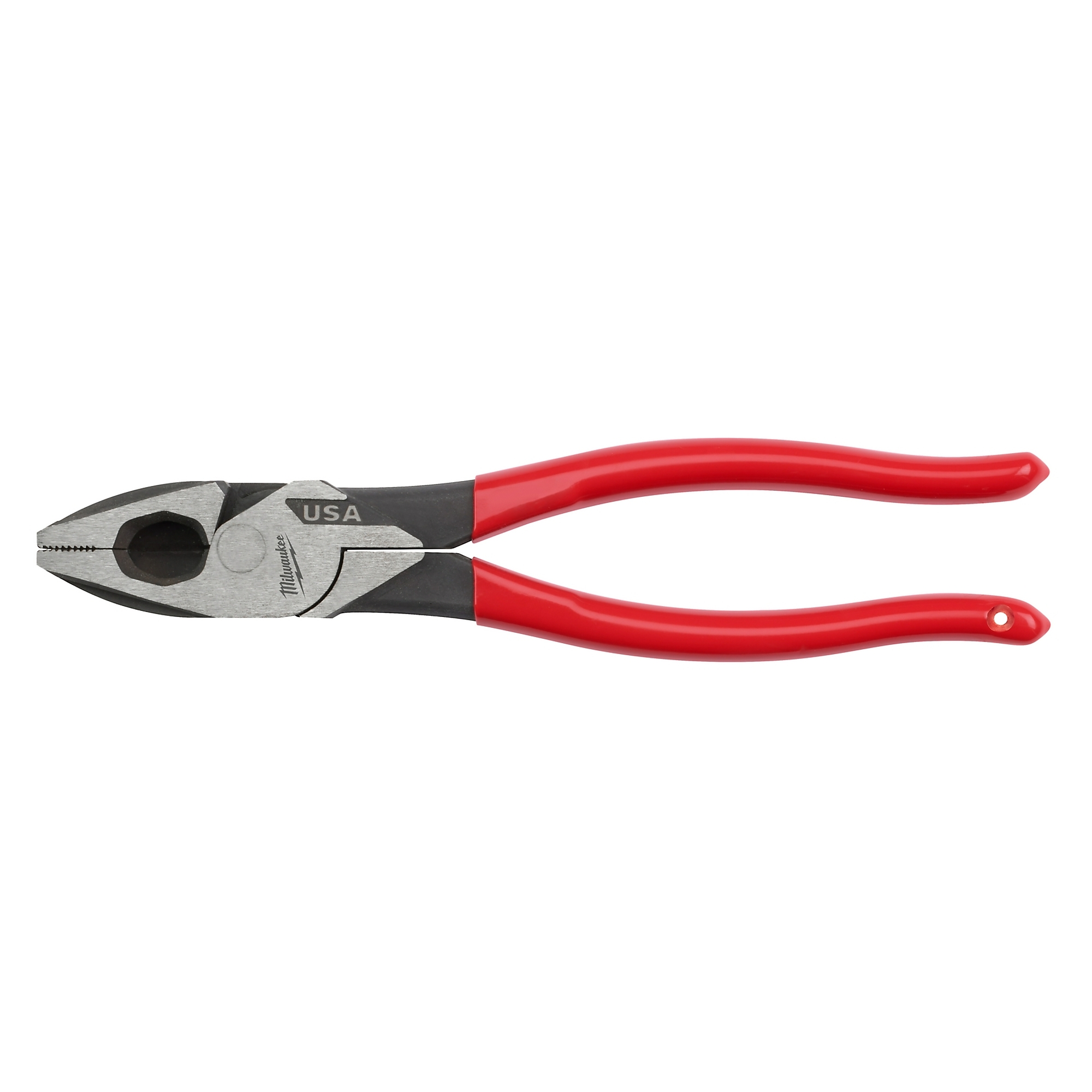 Milwaukee 9in. Lineman's Dipped Grip Pliers, Model# MT500